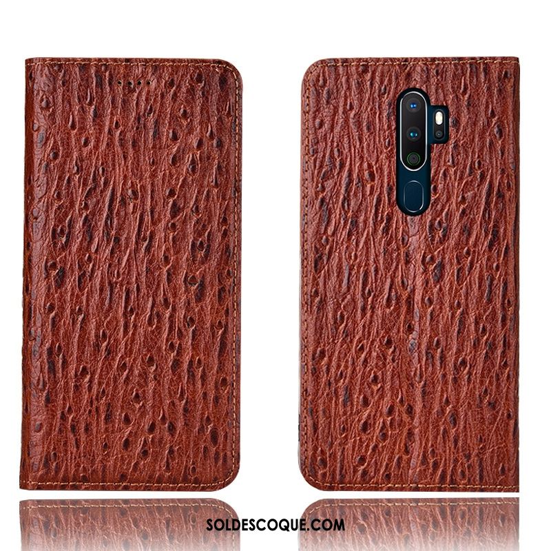 Coque Oppo A9 2020 Tout Compris Incassable Noir Étui Oiseau Pas Cher