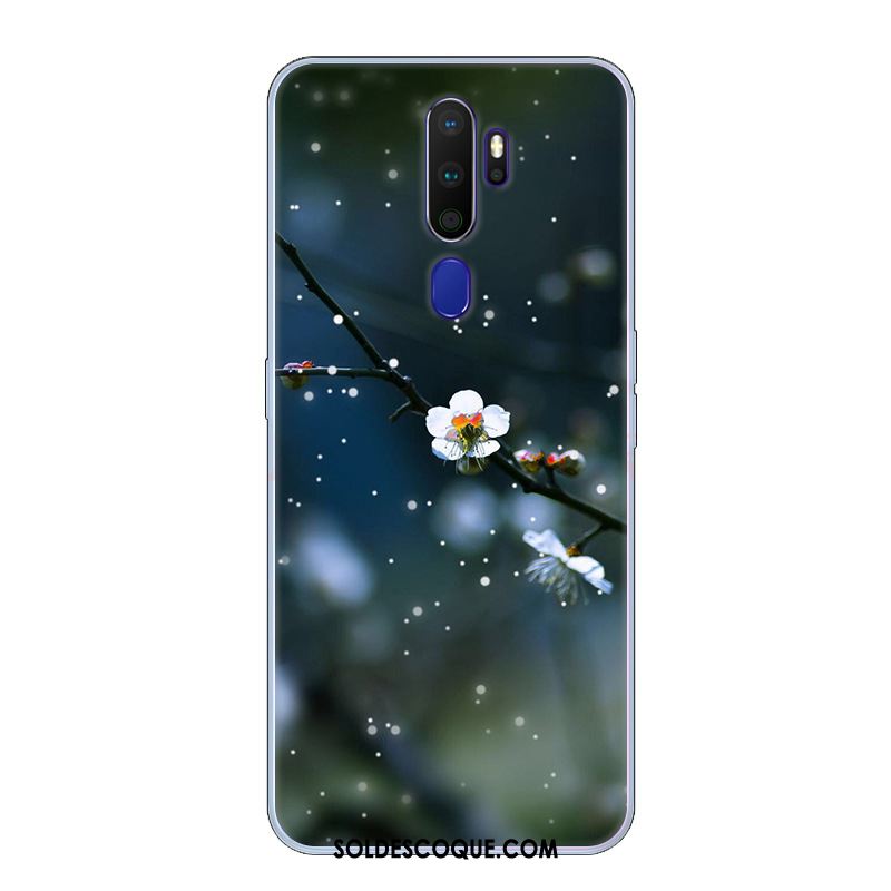 Coque Oppo A9 2020 Téléphone Portable Noir Marque De Tendance Incassable Étui En Ligne