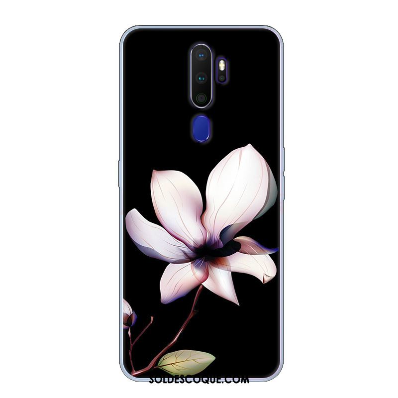 Coque Oppo A9 2020 Étui Fluide Doux Tendance Petit Bleu En Vente