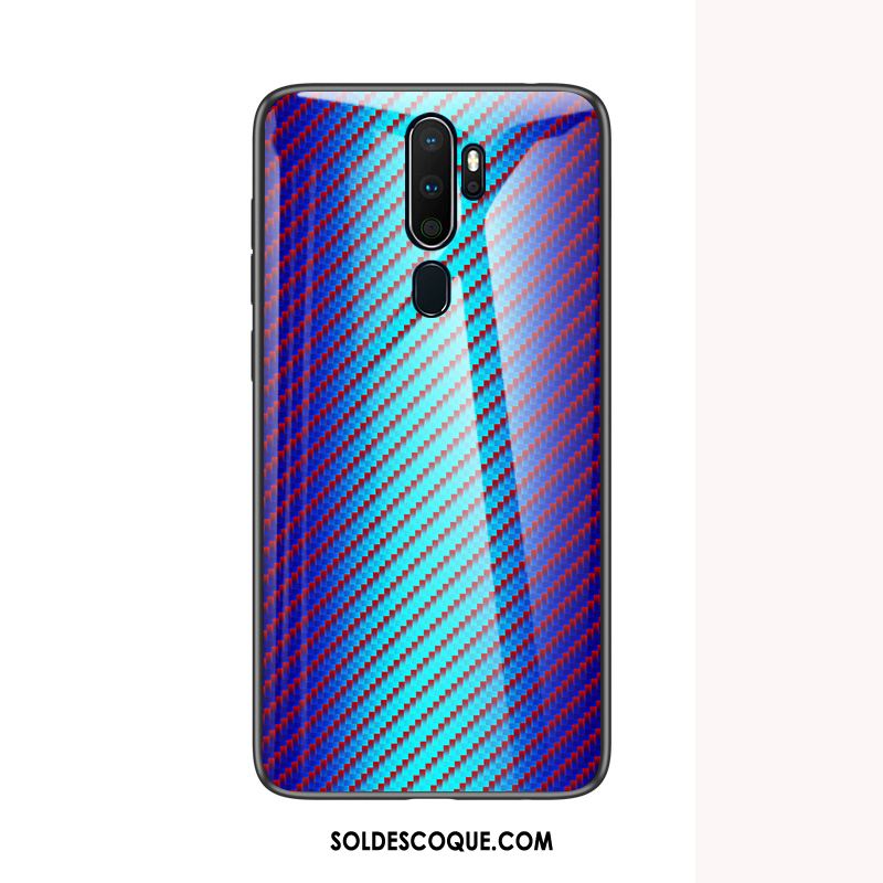 Coque Oppo A9 2020 Étui Protection Or Verre Téléphone Portable Housse Pas Cher