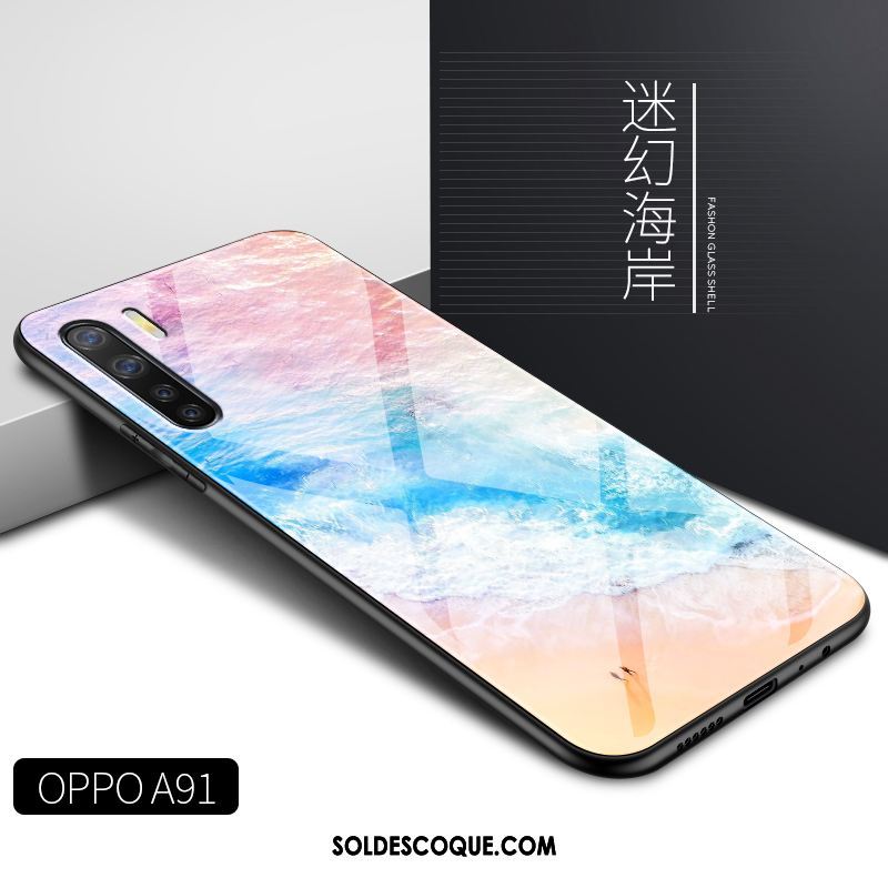 Coque Oppo A91 Amoureux Ciel Étoilé Créatif Nouveau Silicone En Vente