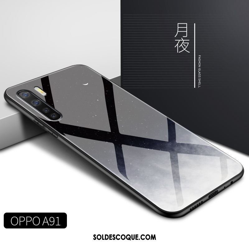 Coque Oppo A91 Amoureux Ciel Étoilé Créatif Nouveau Silicone En Vente