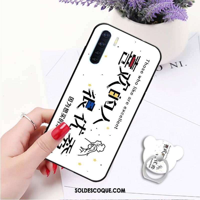 Coque Oppo A91 Blanc Téléphone Portable Tout Compris Incassable Ornements Suspendus Housse Soldes