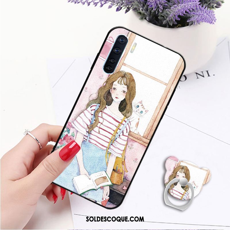 Coque Oppo A91 Blanc Téléphone Portable Tout Compris Incassable Ornements Suspendus Housse Soldes