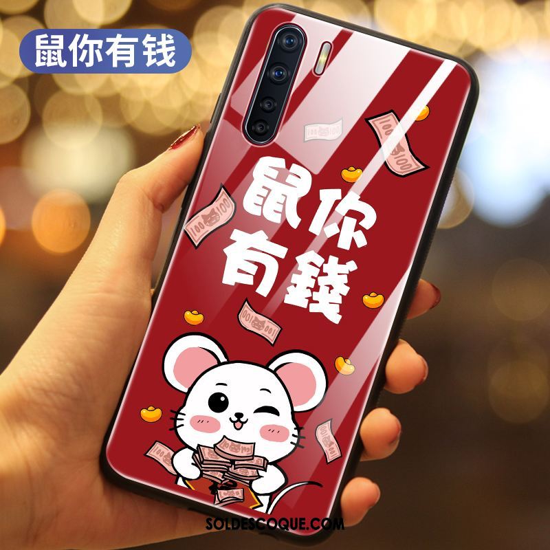 Coque Oppo A91 Dessin Animé Charmant Téléphone Portable Silicone Étui Housse Pas Cher