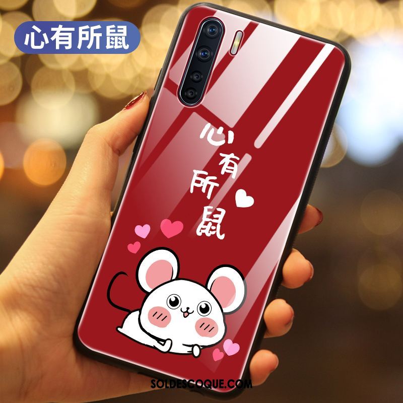 Coque Oppo A91 Dessin Animé Charmant Téléphone Portable Silicone Étui Housse Pas Cher