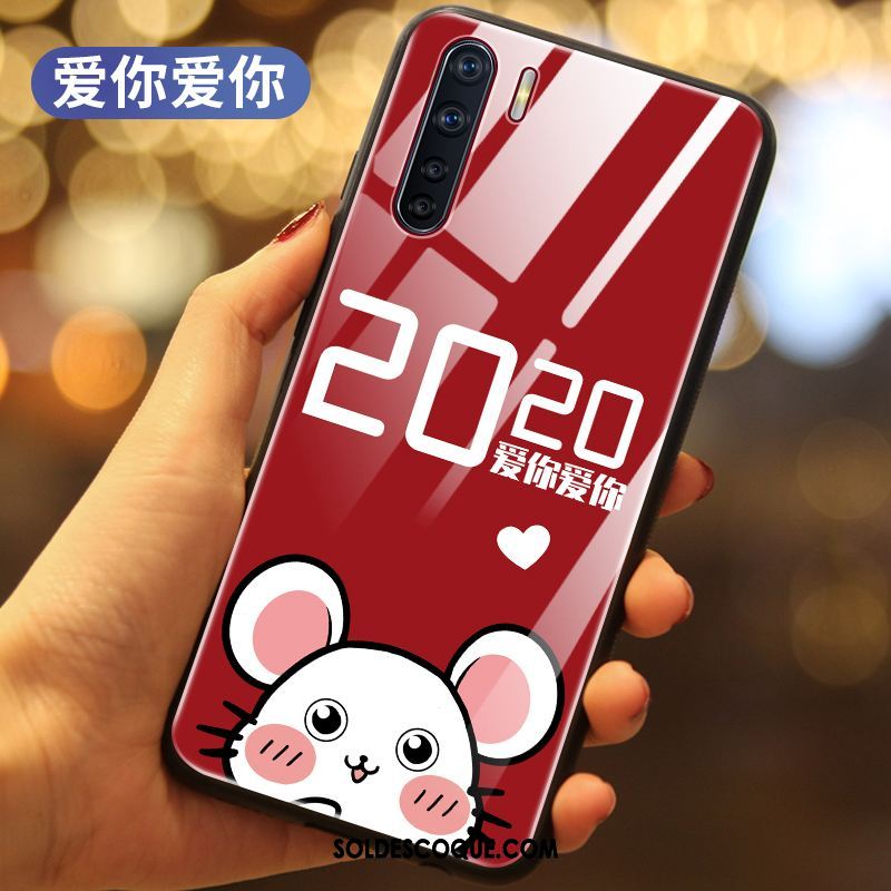 Coque Oppo A91 Dessin Animé Charmant Téléphone Portable Silicone Étui Housse Pas Cher