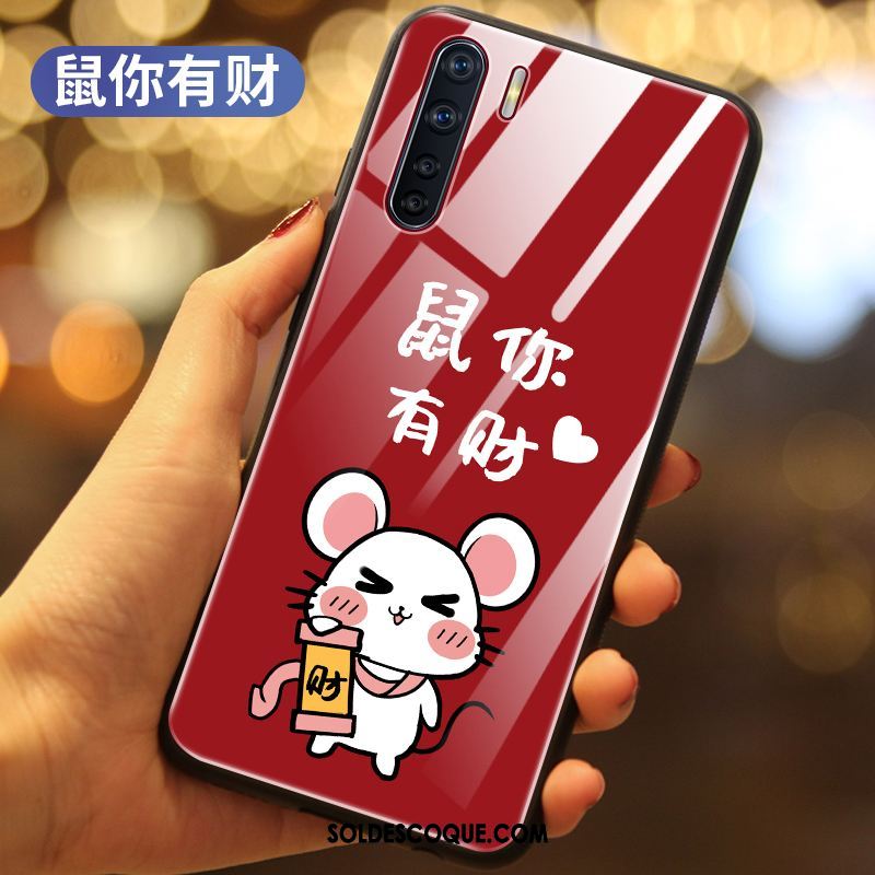 Coque Oppo A91 Dessin Animé Charmant Téléphone Portable Silicone Étui Housse Pas Cher