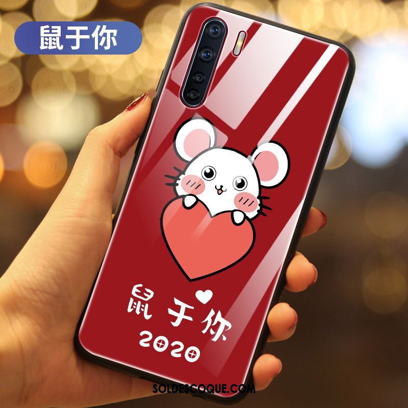 Coque Oppo A91 Dessin Animé Charmant Téléphone Portable Silicone Étui Housse Pas Cher