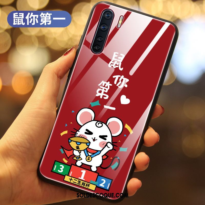 Coque Oppo A91 Dessin Animé Charmant Téléphone Portable Silicone Étui Housse Pas Cher