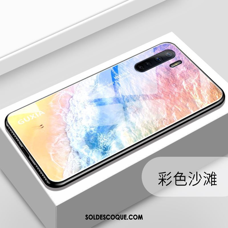 Coque Oppo A91 Difficile Marque De Tendance Délavé En Daim Tout Compris Téléphone Portable En Vente