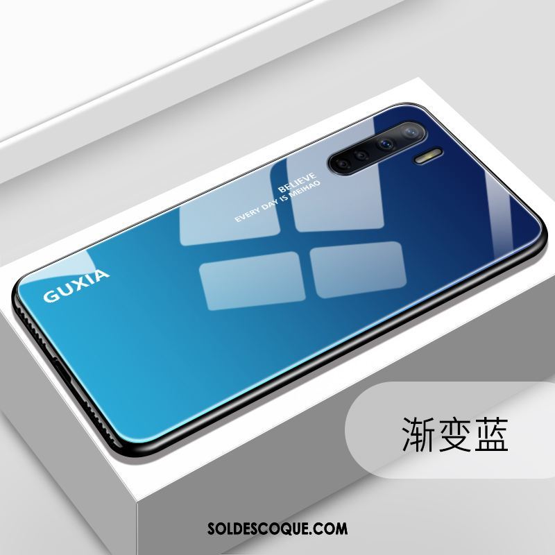 Coque Oppo A91 Difficile Marque De Tendance Délavé En Daim Tout Compris Téléphone Portable En Vente