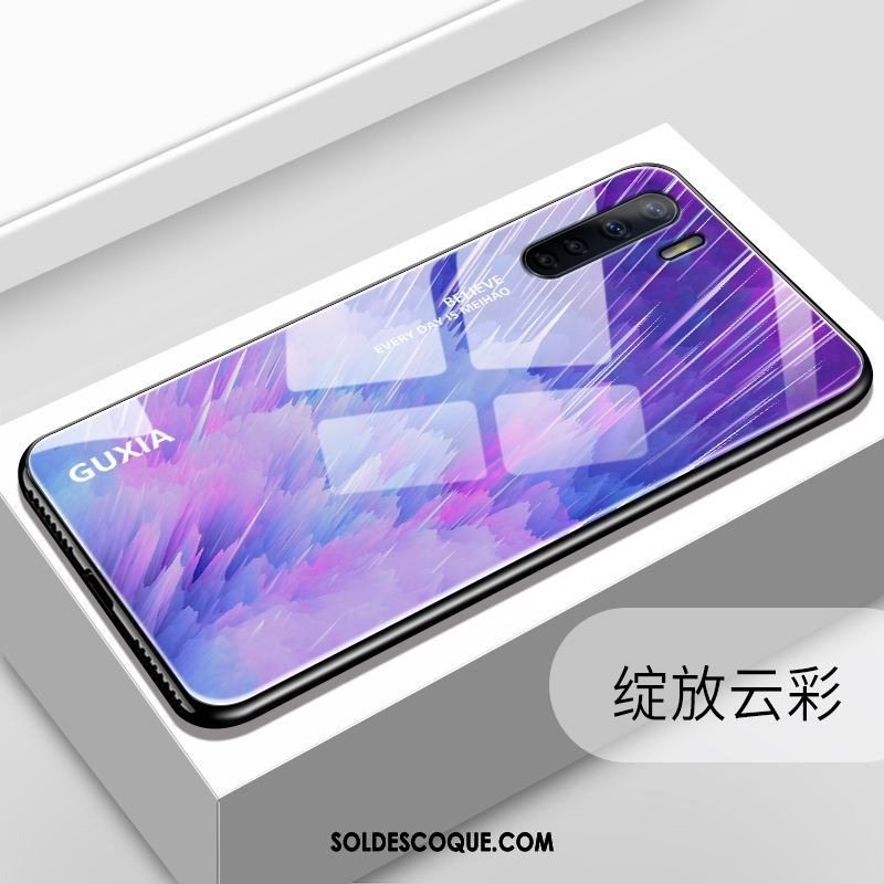 Coque Oppo A91 Difficile Marque De Tendance Délavé En Daim Tout Compris Téléphone Portable En Vente