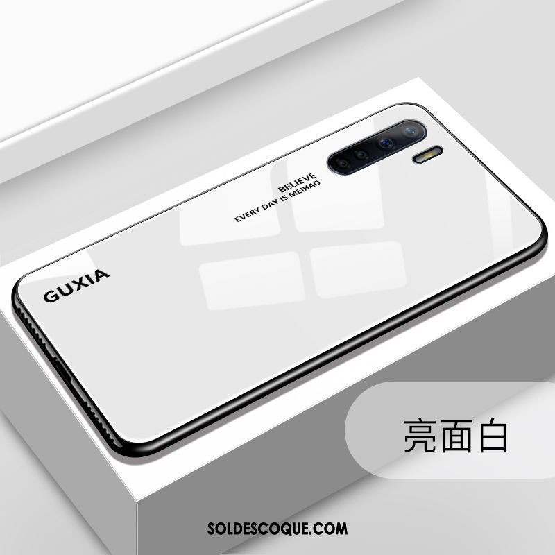 Coque Oppo A91 Difficile Marque De Tendance Délavé En Daim Tout Compris Téléphone Portable En Vente