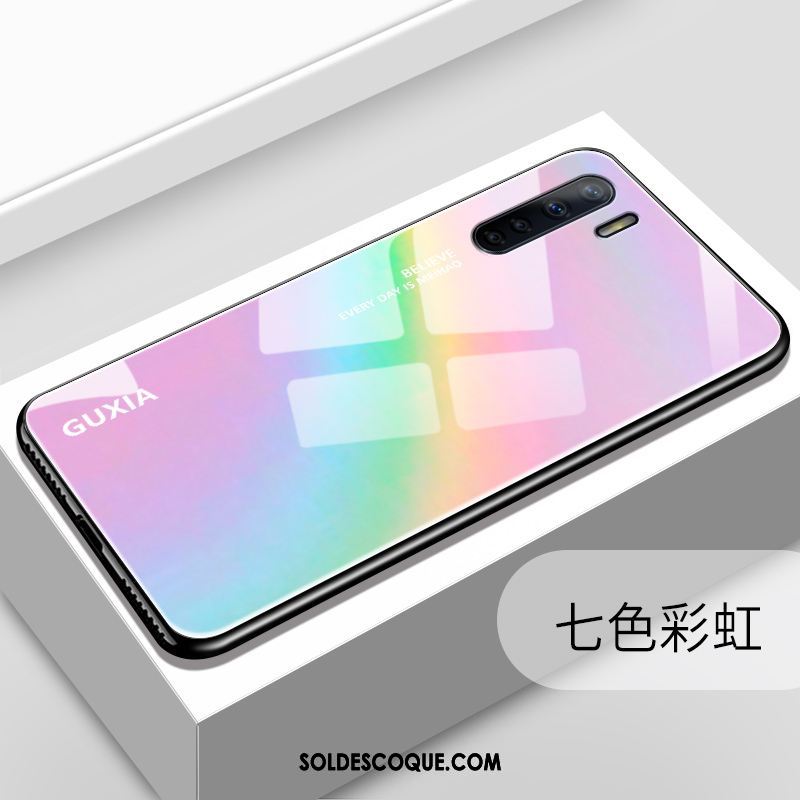 Coque Oppo A91 Difficile Marque De Tendance Délavé En Daim Tout Compris Téléphone Portable En Vente