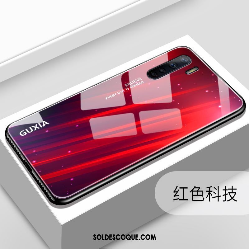 Coque Oppo A91 Difficile Marque De Tendance Délavé En Daim Tout Compris Téléphone Portable En Vente