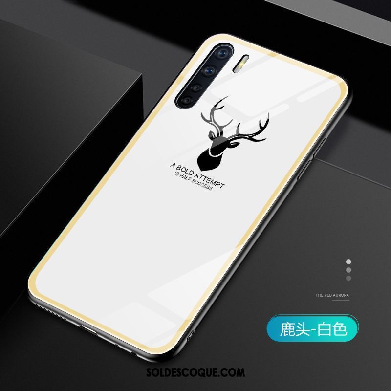 Coque Oppo A91 Incassable Marque De Tendance Difficile Mode Fluide Doux Soldes