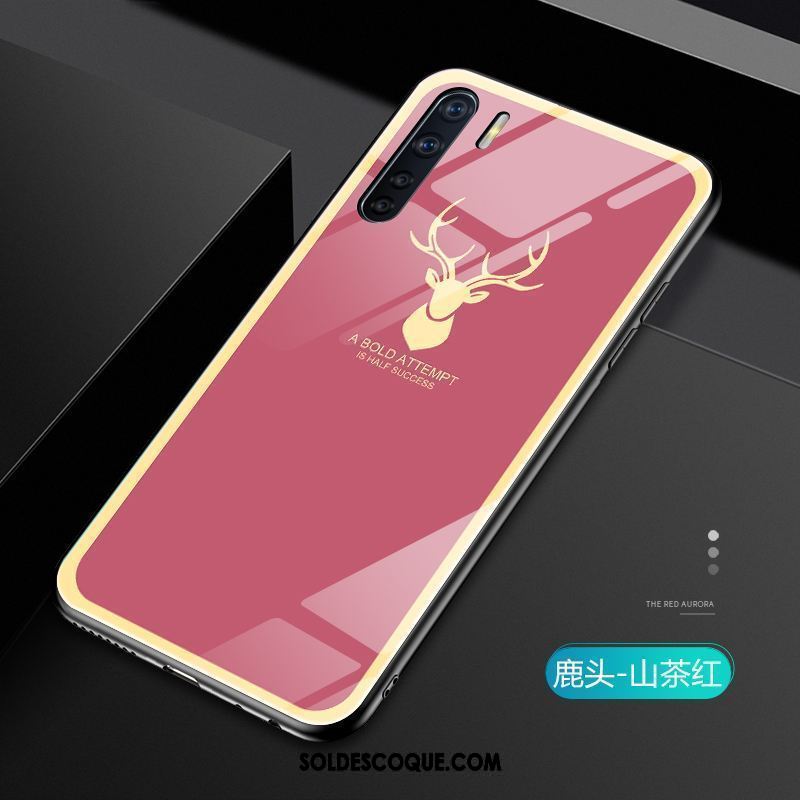 Coque Oppo A91 Incassable Marque De Tendance Difficile Mode Fluide Doux Soldes