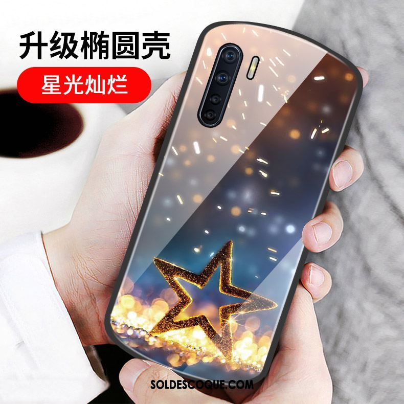 Coque Oppo A91 Incassable Mois Nouveau Tempérer Net Rouge En Vente