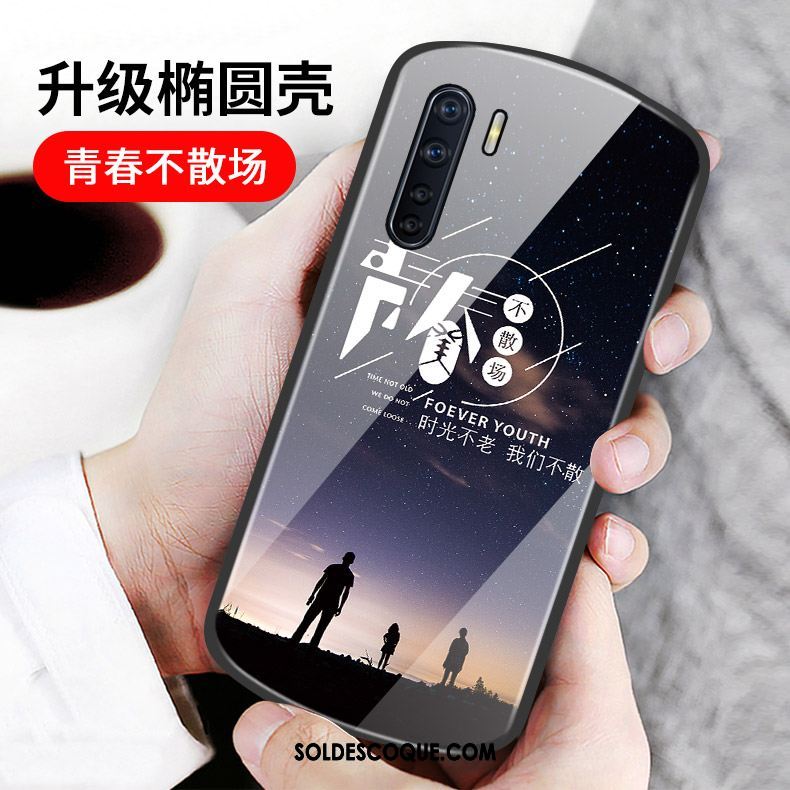 Coque Oppo A91 Incassable Mois Nouveau Tempérer Net Rouge En Vente