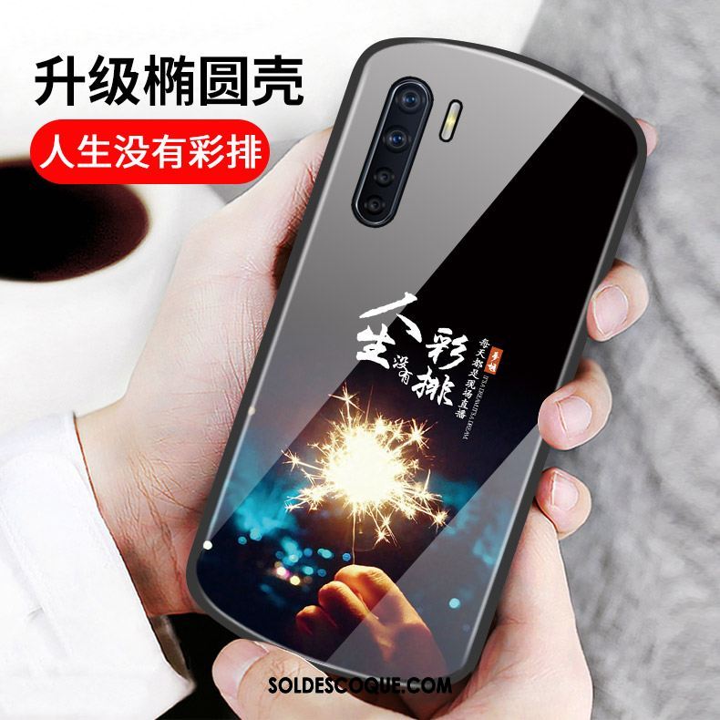 Coque Oppo A91 Incassable Mois Nouveau Tempérer Net Rouge En Vente