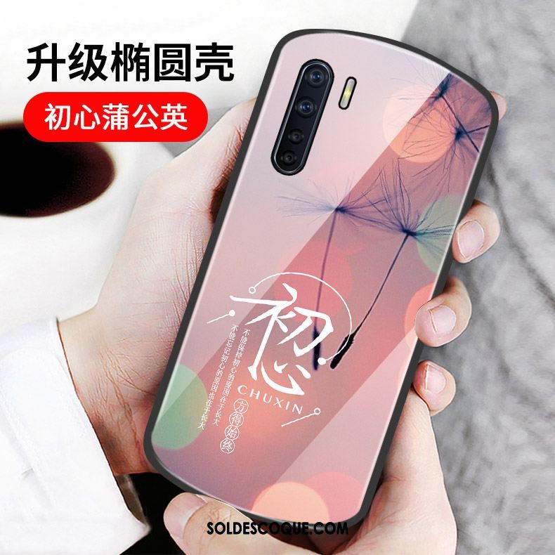 Coque Oppo A91 Incassable Mois Nouveau Tempérer Net Rouge En Vente