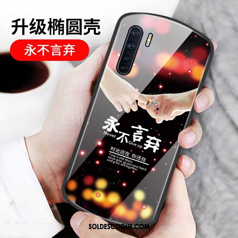 Coque Oppo A91 Incassable Mois Nouveau Tempérer Net Rouge En Vente