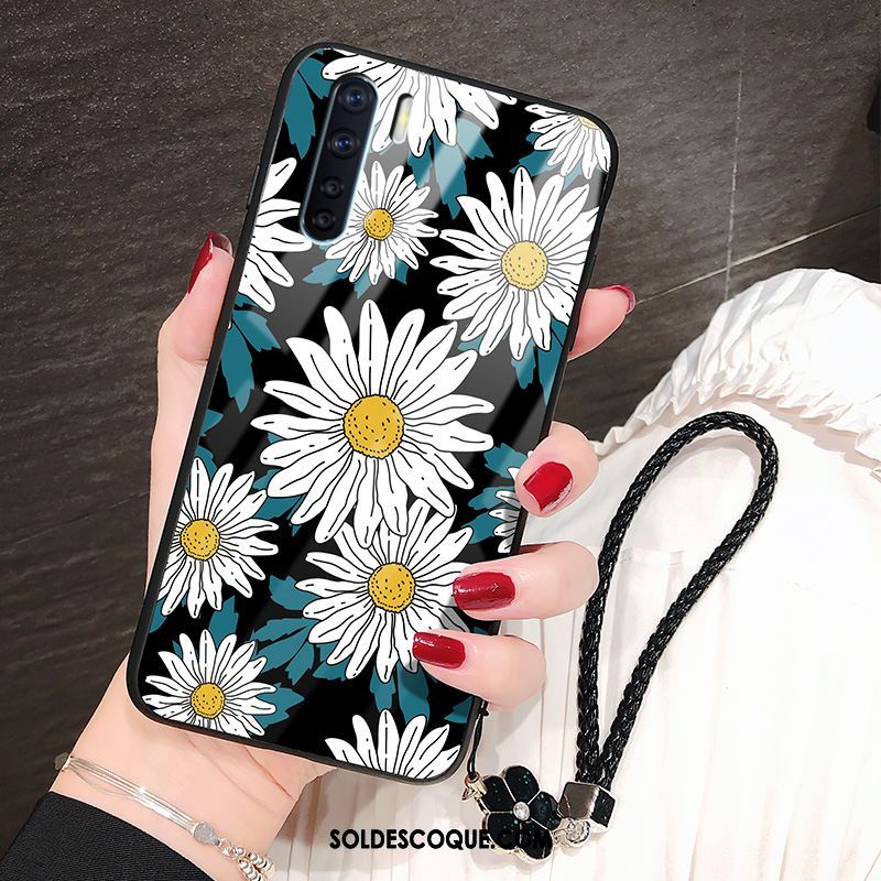 Coque Oppo A91 Incassable Silicone Tournesol Verre Personnalité En Ligne