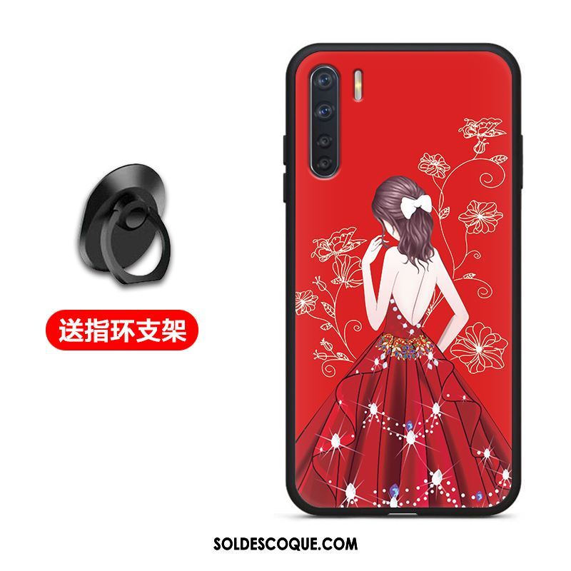 Coque Oppo A91 Protection Silicone Téléphone Portable Fluide Doux Incassable Soldes