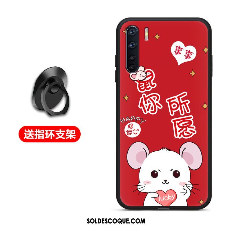 Coque Oppo A91 Protection Silicone Téléphone Portable Fluide Doux Incassable Soldes