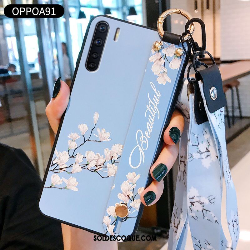 Coque Oppo A91 Silicone Incassable Nouveau Téléphone Portable Personnalité En Ligne