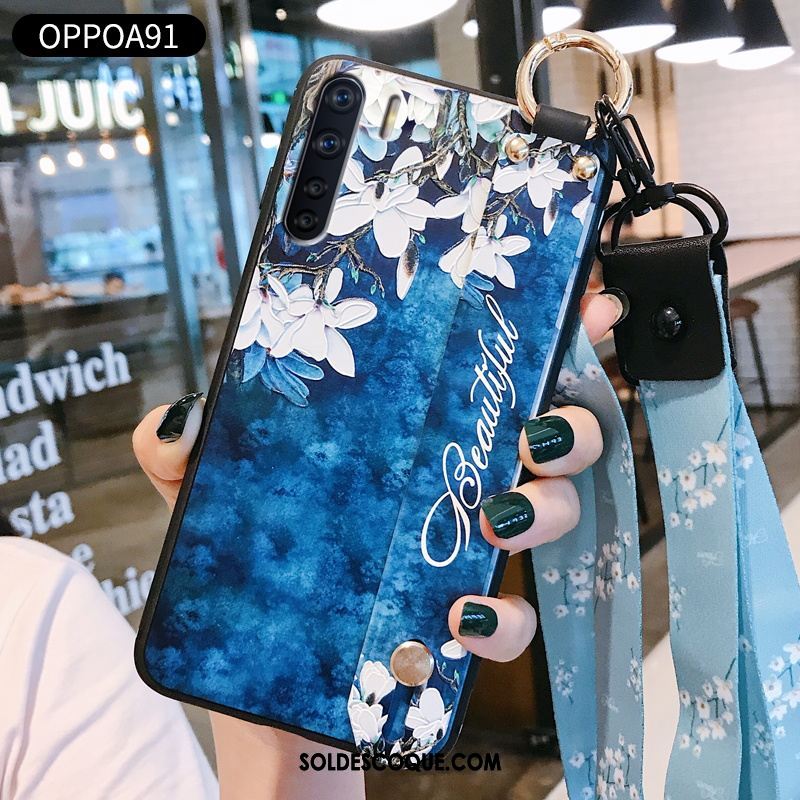 Coque Oppo A91 Silicone Incassable Nouveau Téléphone Portable Personnalité En Ligne