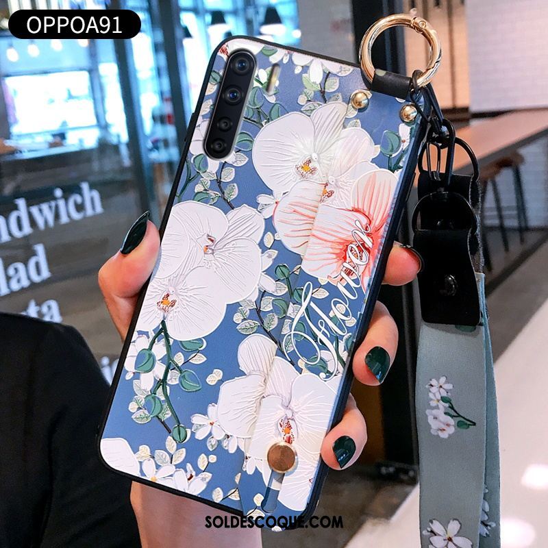 Coque Oppo A91 Silicone Incassable Nouveau Téléphone Portable Personnalité En Ligne