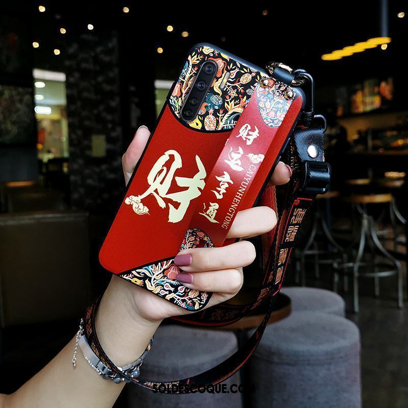 Coque Oppo A91 Tout Compris Ornements Suspendus Amoureux Net Rouge De Fête Pas Cher