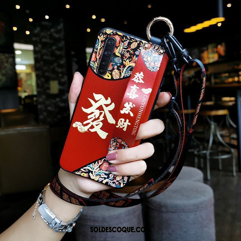 Coque Oppo A91 Tout Compris Ornements Suspendus Amoureux Net Rouge De Fête Pas Cher