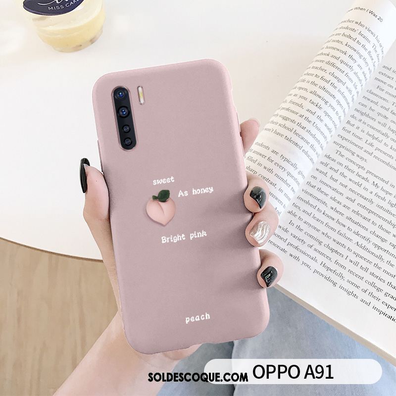 Coque Oppo A91 Étui Incassable Tendance Personnalité Amoureux En Vente