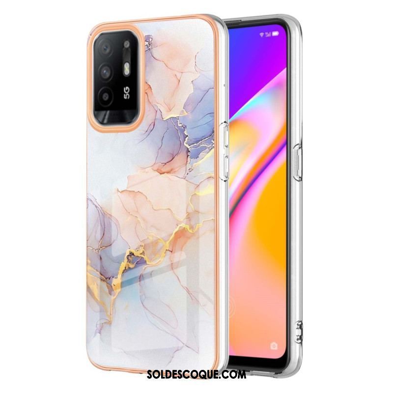 Coque Oppo A94 5G Marbre Pastel