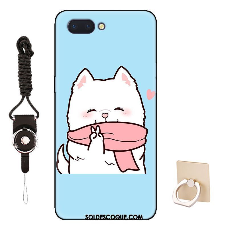 Coque Oppo Ax5 Blanc Chat Téléphone Portable Simple Charmant En Vente