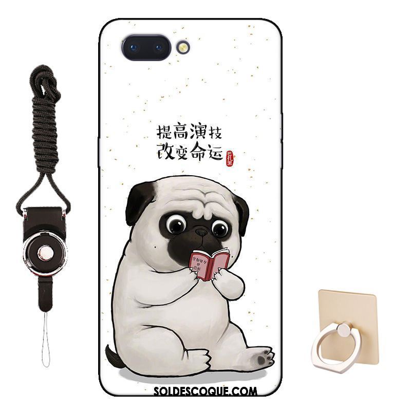 Coque Oppo Ax5 Blanc Chat Téléphone Portable Simple Charmant En Vente