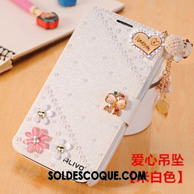 Coque Oppo Ax5 Bleu Téléphone Portable Étoile Incassable Strass Pas Cher