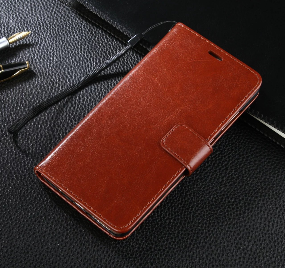 Coque Oppo Ax5 Carte Étui Clamshell Étui En Cuir Portefeuille Pas Cher