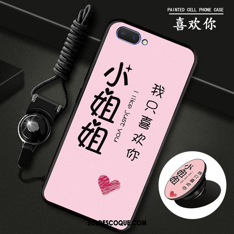 Coque Oppo Ax5 Cool Support Fluide Doux Téléphone Portable Ornements Suspendus Pas Cher