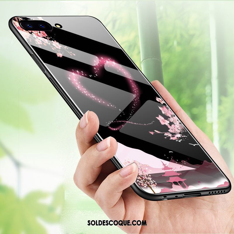Coque Oppo Ax5 Miroir Personnalité Net Rouge Verre Téléphone Portable En Ligne