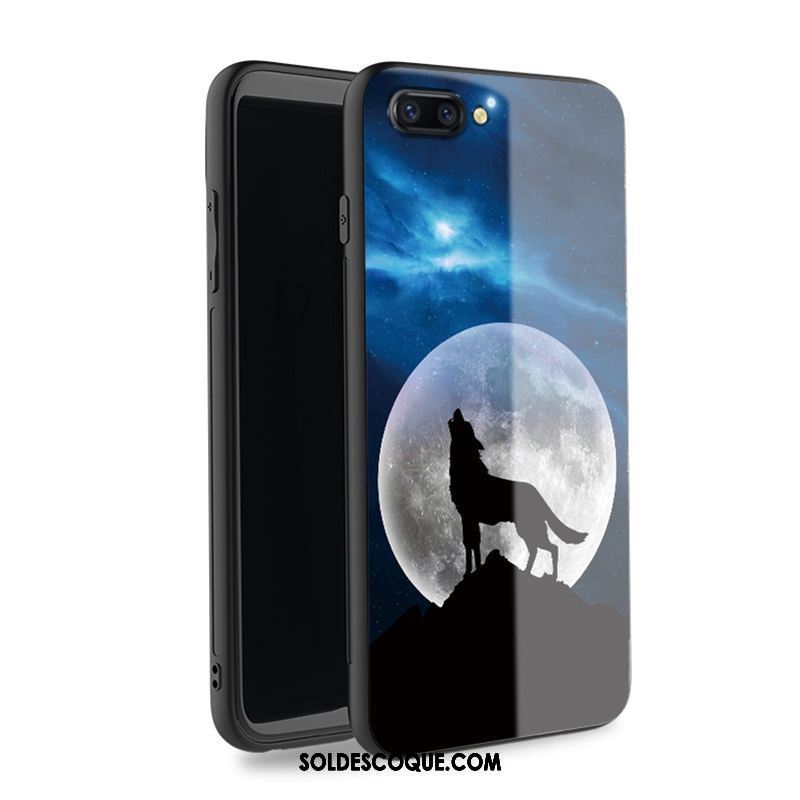 Coque Oppo Ax5 Miroir Tendance Fluide Doux Silicone Verre Pas Cher