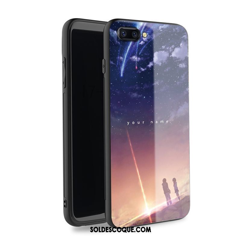 Coque Oppo Ax5 Miroir Tendance Fluide Doux Silicone Verre Pas Cher