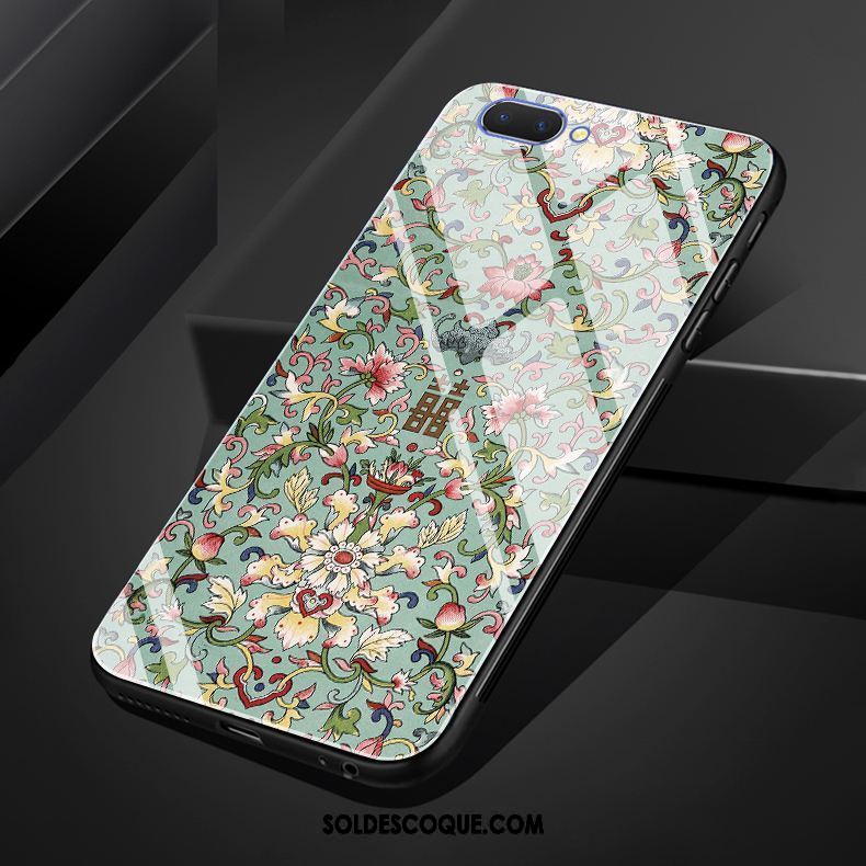 Coque Oppo Ax5 Palais Nouveau Art Modèle Fleurie Bordure France