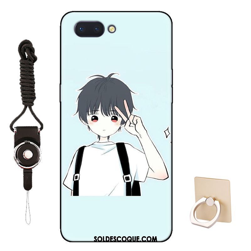 Coque Oppo Ax5 Protection Vert Dessin Animé Téléphone Portable Étui Pas Cher