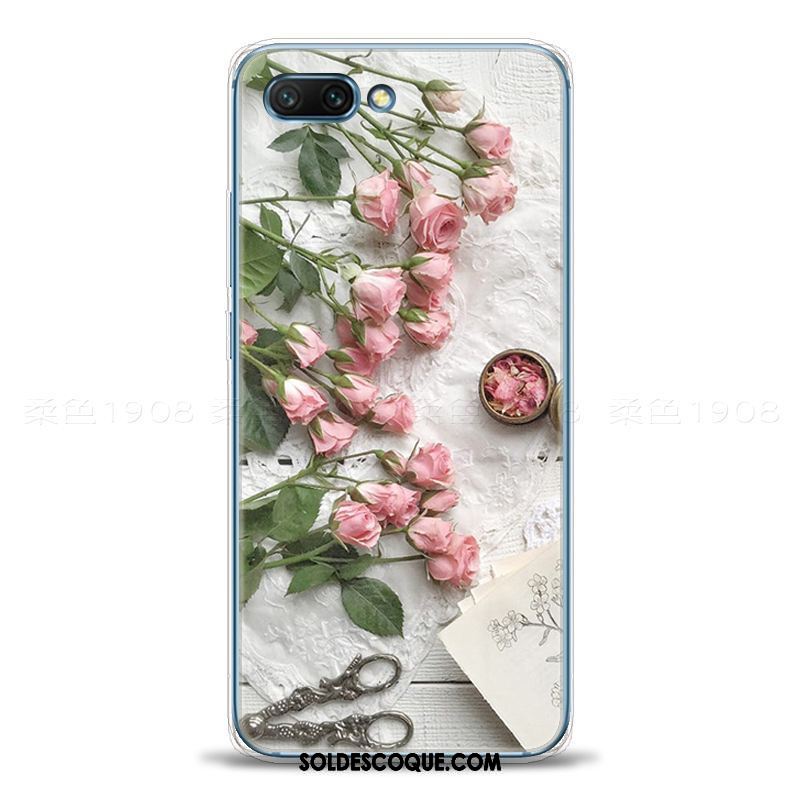 Coque Oppo Ax5 Rose Téléphone Portable Personnalité Frais Art Pas Cher