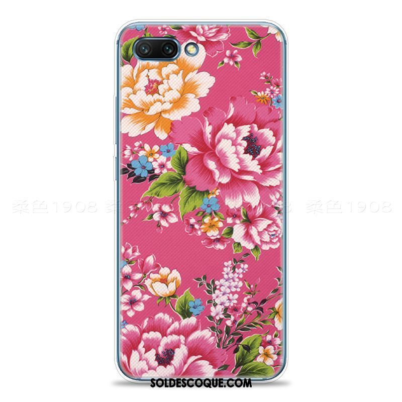 Coque Oppo Ax5 Rouge Ethnique Fleur Incassable Vent France