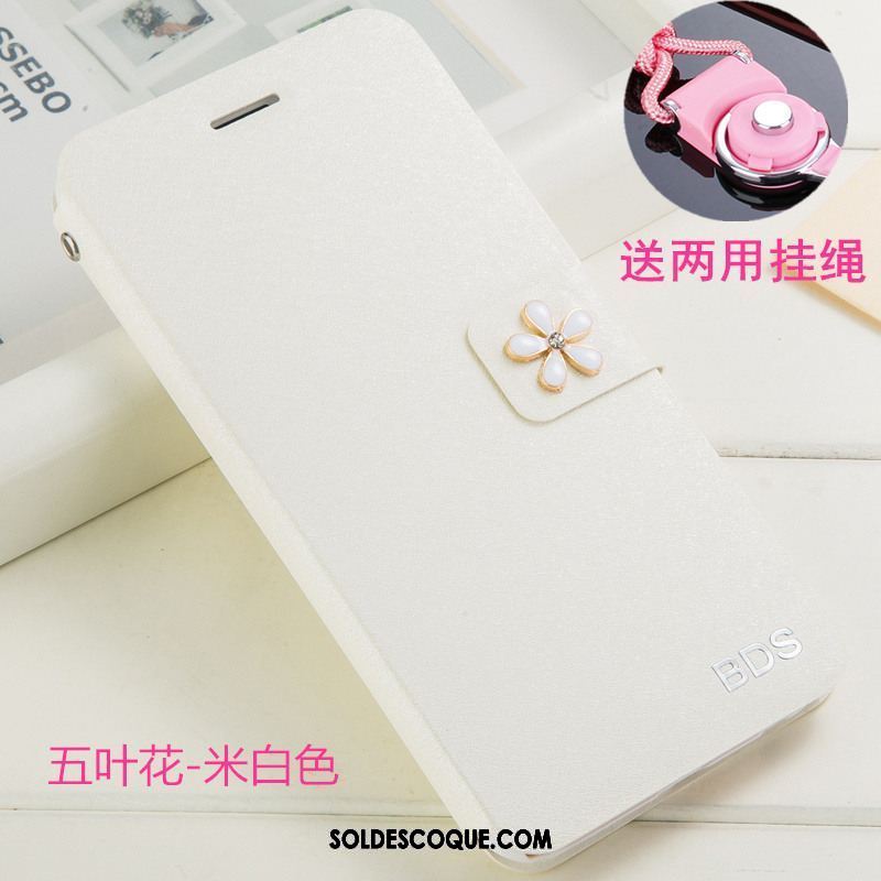 Coque Oppo Ax5 Support Protection Rouge Étui En Cuir Incassable En Vente